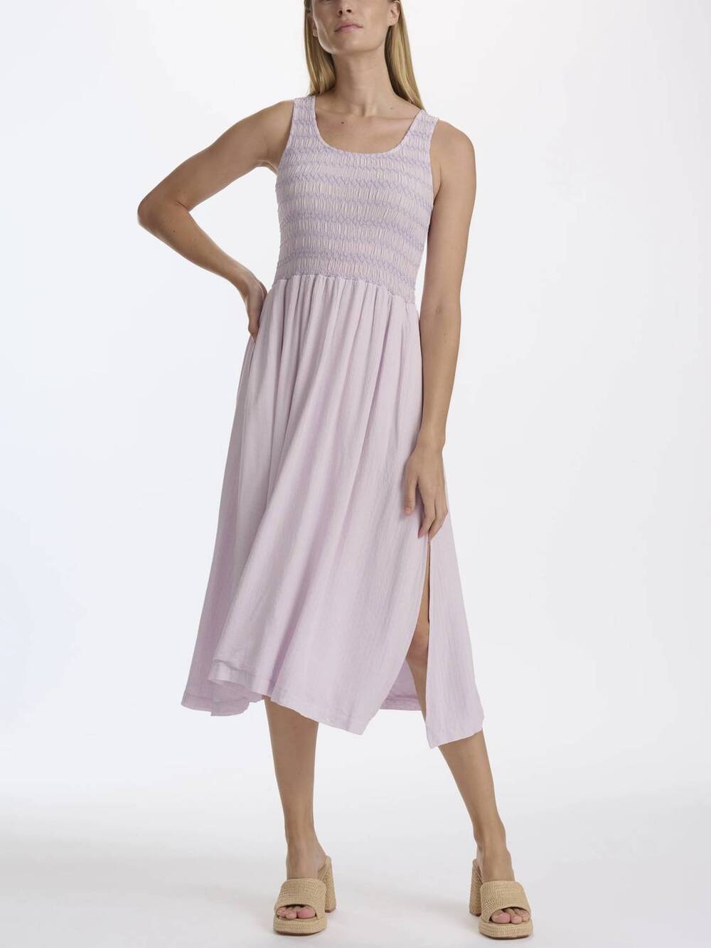 NEW SPLENDID tyler midi dress in orchid